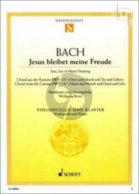 Jesus bleibet meine Freude Violoncello-Klavier (Jesu, Joy of Man's Desiring)