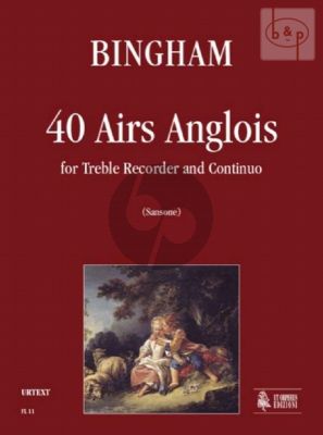 40 Airs Anglois Treble Recorder-Bc