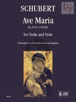 Ave Maria Op.52 No.6 (D.839) (Violin-Viola)