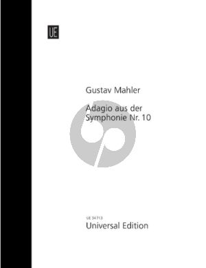 Mahler Adagio from Symphonie No.10 Full Score (after the Mahler Critical Edition) (Erwin Ratz) (Universal)