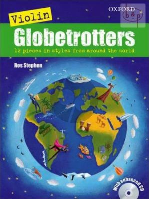 Violin Globetrotters Book with Cd as play-along and with a piano accomp. as PDF