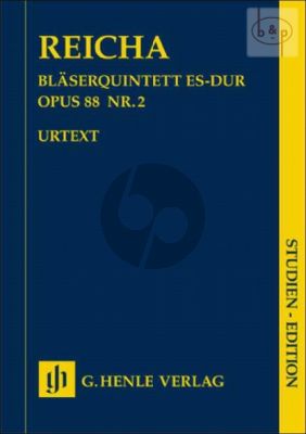 Quintet E-flat major Op.88 No.2 (Study Score)