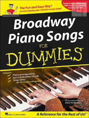 Broadway Piano Songs for Dummies