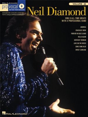 Diamond Neil Diamond 8 Great Hits Book with Cd (Pro Vocal Men's Ed. vol.40)