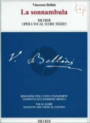 La Sonnambula (Vocal Score) (it.)