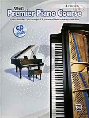 Premier Piano Course 6 Lesson Book