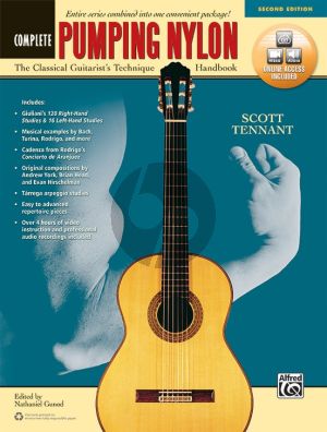 Tennant Pumping Nylon Complete Bk-Online Video/Audio Access Code (A Classical Guitarist's Technique Handbook) (Second Edition)