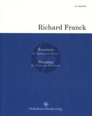 Franck Sonaten Op. 14 and Op. 35 Violine und Klavier