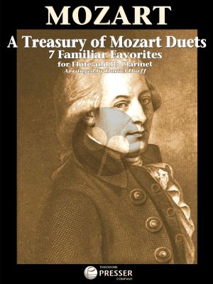 A Treasury of Mozart Duets Flute and Clarinet (arr. Daniel Dorf)