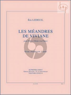 Les Meandres de Viviane Flute-Harp [Piano]