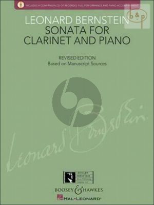Bernstein Sonata Clarinet and Piano (revised edition) (Bk-Cd) (edited by Richard Walters and Todd Levy)