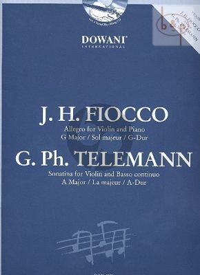 Fiocco Allegro together with Telemann Sonatina A-major (Viool-Piano)