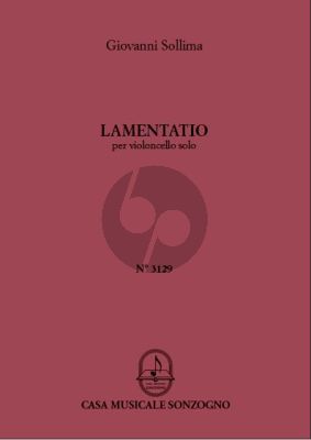 Lamentatio Violoncello solo