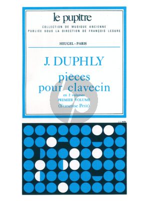 Duphly Pieces de Clavecin Vol.1 (Francoise Petit)