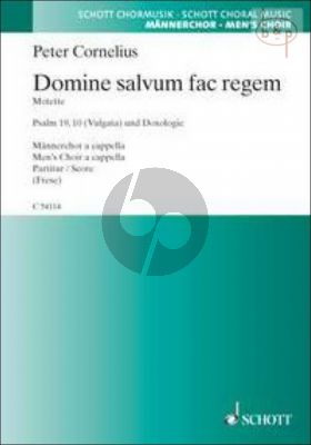 Domine salvum fac regem (Motet) (Psalm 19 , 10 (Vulgata & Doxologie) (TTBB) (edited A.Frese)