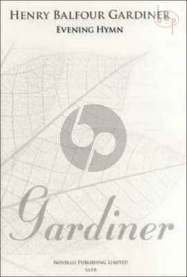 Gardiner Evening Hymn SATB-Organ