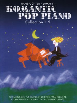 Album Romantic Pop Piano Collection 1 - 5 (Easy Arrangements by Hans-Gunter Heumann) (Intermediate Level)