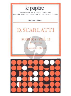 Scarlatti Sonates Vol.2 K.53-103 Clavier (Kenneth Gilbert) (Le Pupitre)