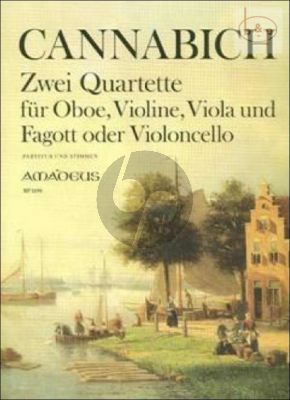 2 Quartette (Oboe-Vi.-Va.-Bsn[Vc.]