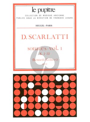Scarlatti Sonates Vol.1 K.1-52 Clavier (Kenneth Gilbert) (Le Pupitre)