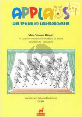 Mein Stimme Klinge! (11 Lieder fur Str.Orch.) (Holzblaser ad lib.) (Score)