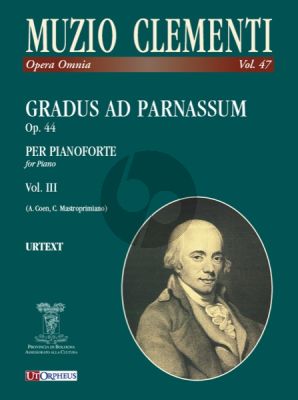 Clementi Gradus ad Parnassum Op.44 Vol.3 (edited by J.Coen and C.Mastroprimiano) (Urtext Ed.)