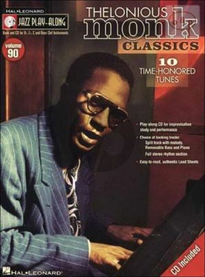Thelonious Monk Classics (Jazz Play-Along Series Vol.90)