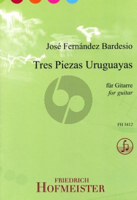 Bardesio 3 Piezas Uruguayas Gitarre