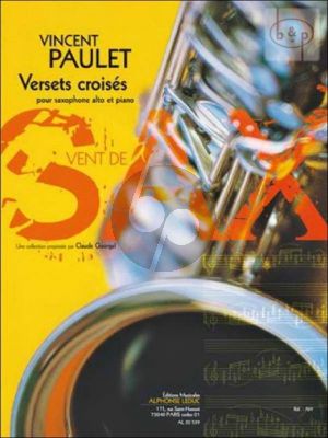 Versets croises Saxophone Alto et Piano