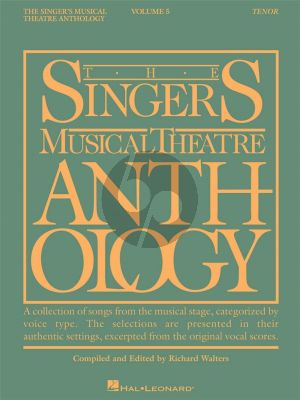 Singers Musical Theatre Anthology Vol.5 Tenor (Book) (edited by Richard Walters)