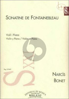 Sonatine de Fontainebleau for Violin and Piano