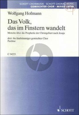 Das Volk, das im Finstern wandelt