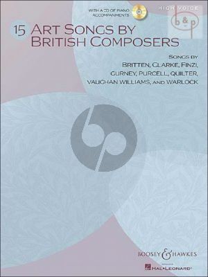 15 Art Songs by British Composers (High Voice)