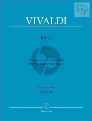 Kyrie RV 587 (SA soli-SSAA[Choir 1 - 2]-Orch.)