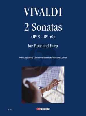 Vivaldi 2 Sonatas RV 9 and RV 40 Flute and Harp (arr. Claudio Ferrari and Floraleda Sacchi)