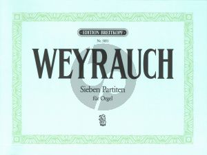 Weyrauch 7 Partiten Orgel