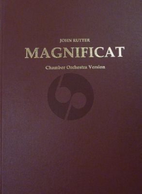 Rutter Magnificat Version for Chamber Ensemble Full score