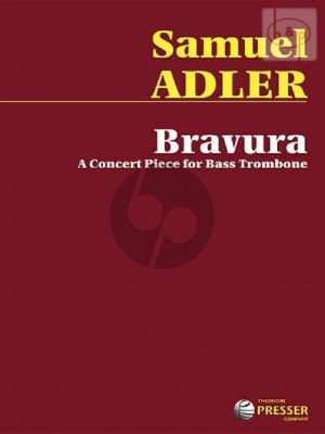 Adler Bravura (Concert Piece) Bass Trombone solo