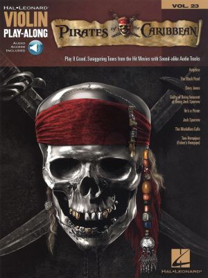 Pirates of the Caribbean (Violin Play-Along Series Vol.23) (Bk-Audio Access Code)