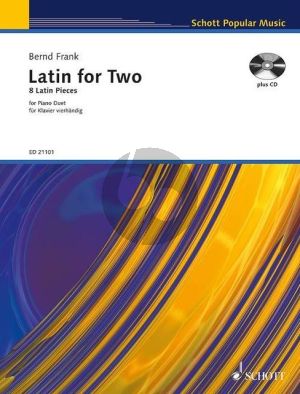 Latin for Two - Piano 4 Hands (Bk with Cd)