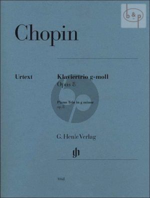 Trio g-minor Op.8 (Violin-Violonc.-Piano) (Score/Parts) (edited by Ernste Herttrich)