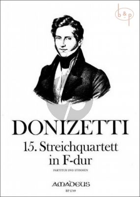 Streichquartett No.15 F-dur