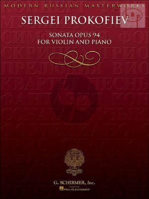 Sonata D-major Op.94 for Violin and Piano