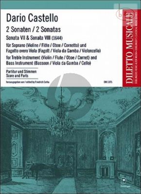 2 Sonatas (Sonata No.7 - 8) [1644] (Soprano [Vi./Fl./Ob.]-Bass Instr.[Bsn./Viola da G./Vc.]