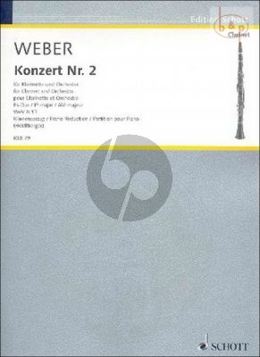 Concerto No.2 E-flat major Op.74 (WeV N.13) (Clar.-Orch.)