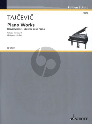 Tajcevic Piano Works Vol.1 (edited by Radmilla Stojanovic-Kiriluk)