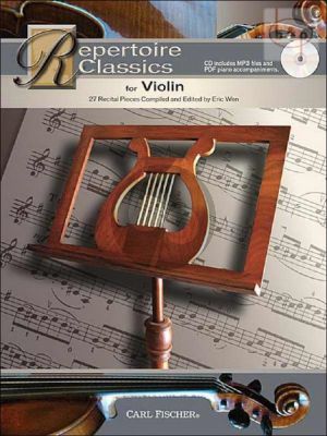 Repertoire Classics (27 Recital Pieces from Baroque to Modern) (Violin)