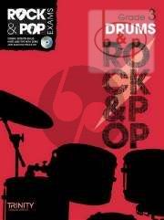 Rock & Pop Exams Drums Grade 3 (Songs-Session Skills-Hints and Tips)