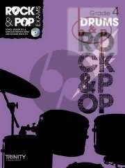 Rock & Pop Exams Drums Grade 4 (Songs-Session Skills-Hints and Tips)