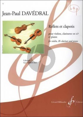 Reflets et clapotis (Violin-Clar.[Bb]-Piano) (Score/Parts)